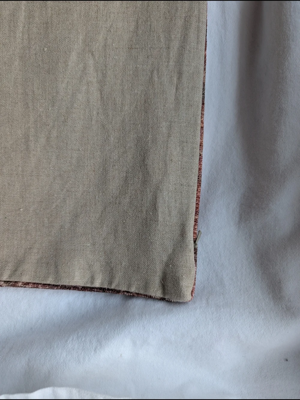 Pottery Barn Chenille Paisley Rectangular Pillow Cover Rust & Brown